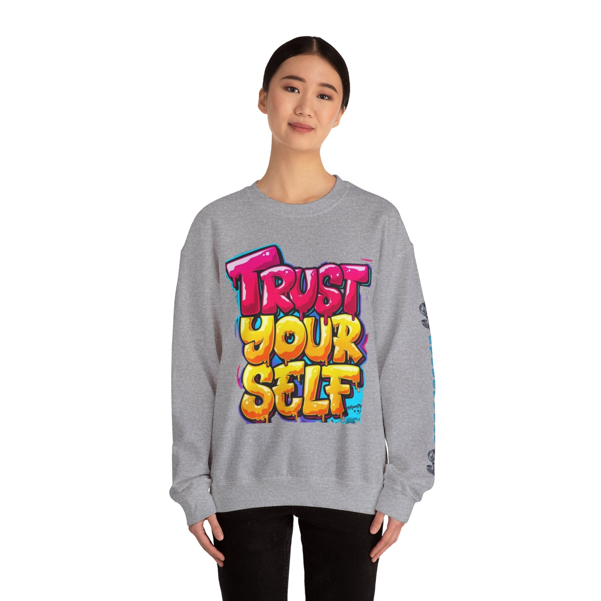 Unisex Heavy Blend™ Crewneck Sweatshirt StreetWear X EazyMoney