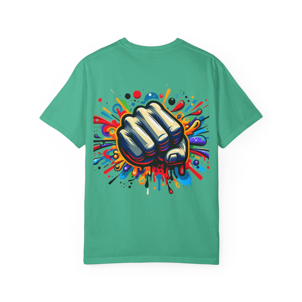 Trends StreetWear X EazyWear Graphic Tee — "Make Money Friends" Neon Street Style T-Shirt