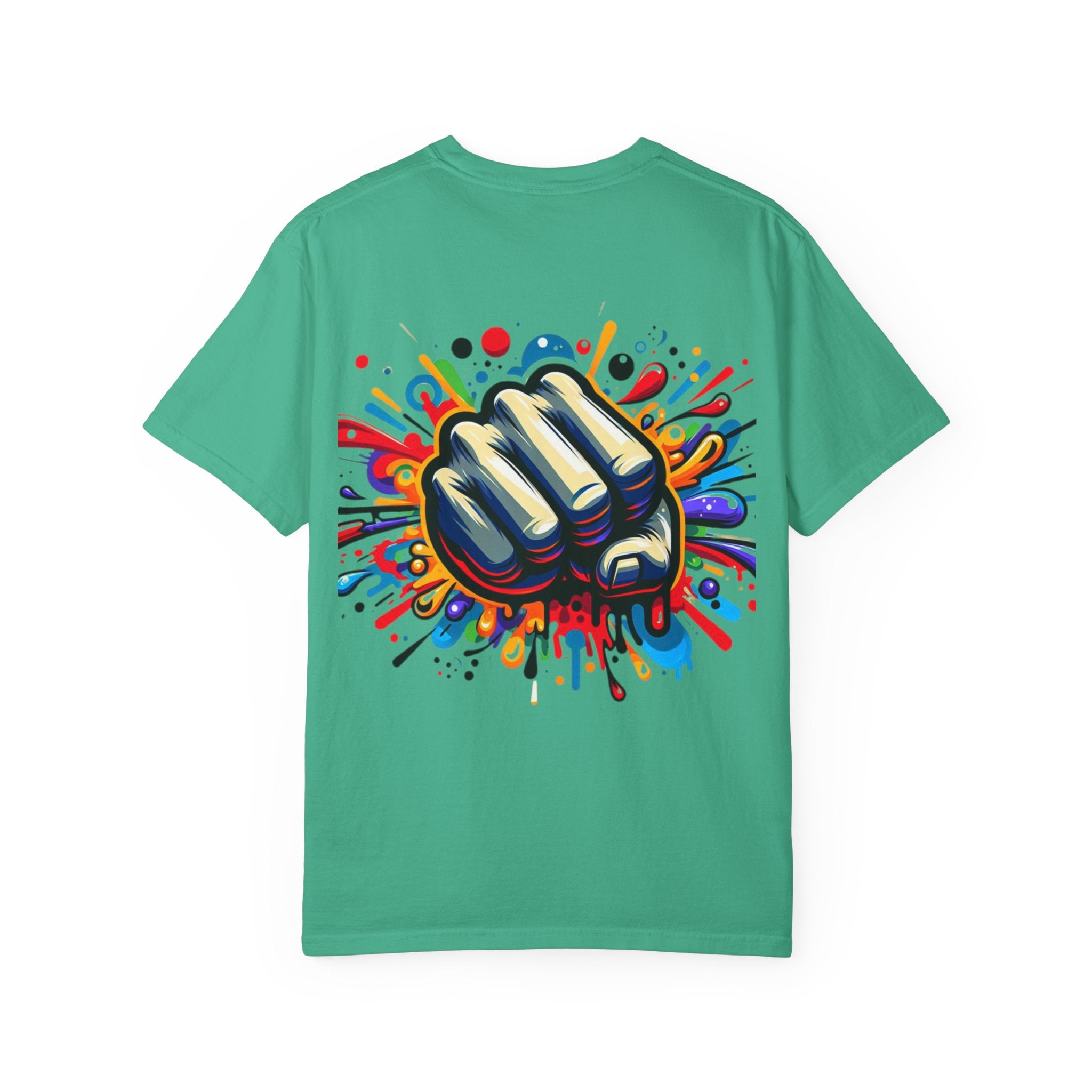 Trends StreetWear X EazyWear Graphic Tee — "Make Money Friends" Neon Street Style T-Shirt