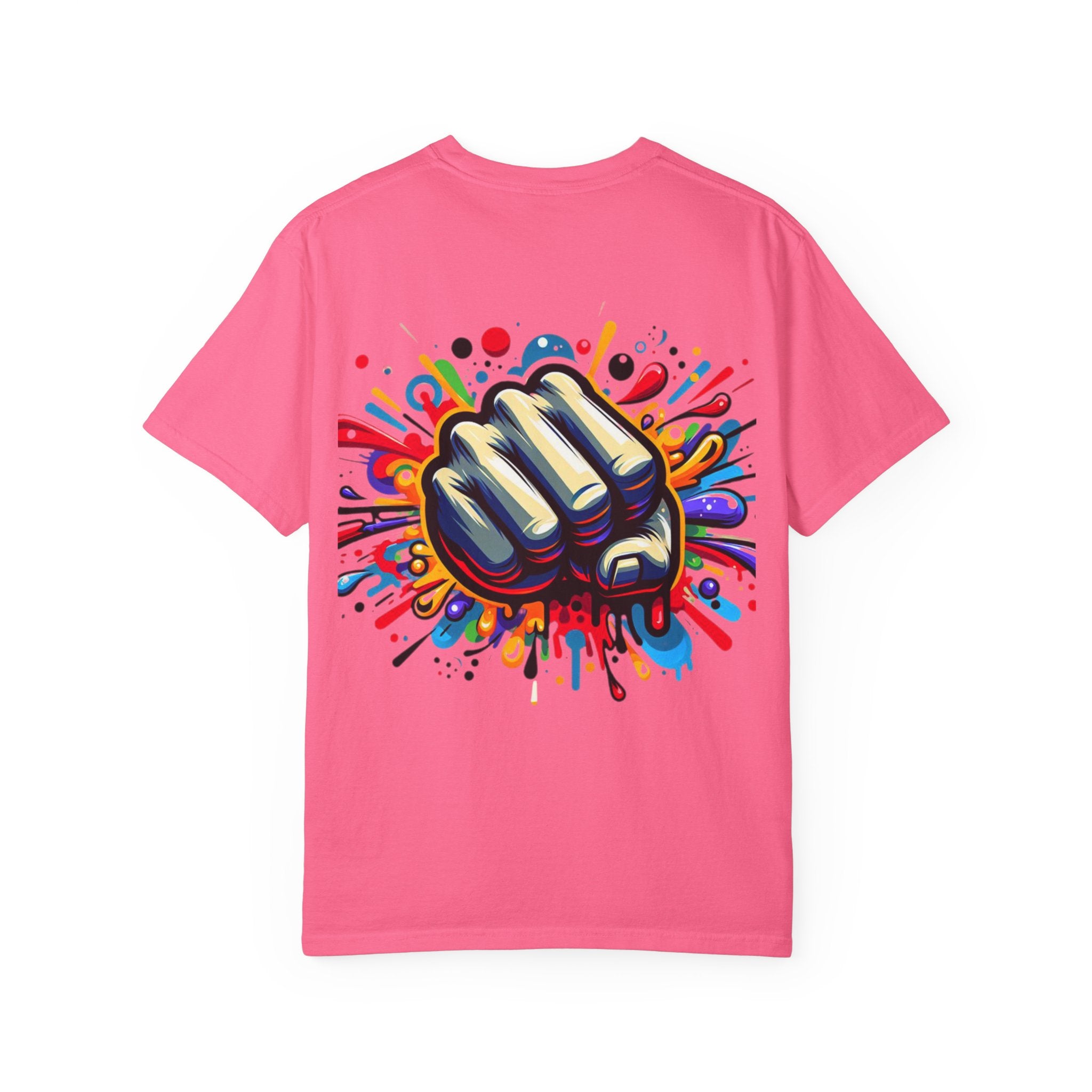 Trends StreetWear X EazyWear Graphic Tee — "Make Money Friends" Neon Street Style T-Shirt